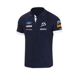 Koszulka polo męska Team M-Sport Sparco granatowa