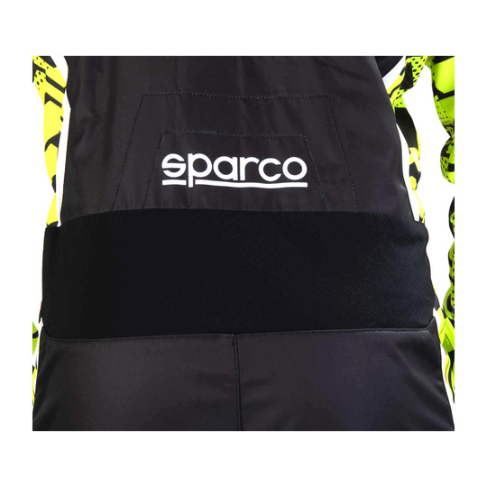 Kombinezon kartingowy dziecięcy Sparco X-LIGHT K MY22 czarno-żółty (CIK-FIA)