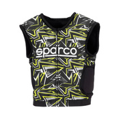 Kamizelka ochronna Sparco SJ PRO K-3 MY25 czarna/żółta