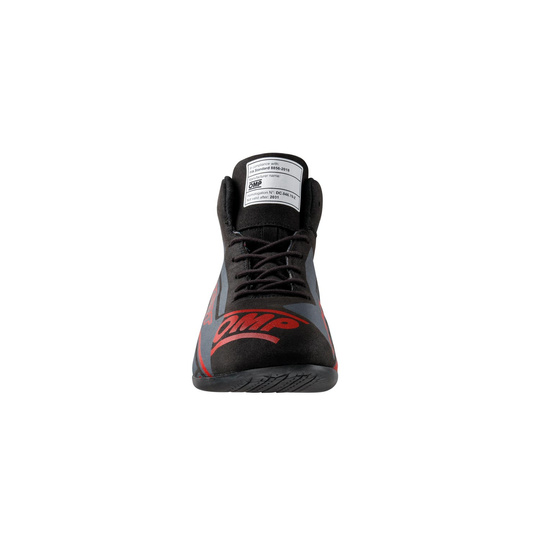Buty rajdowe OMP SPORT MY22 czarno-czerwone (FIA)