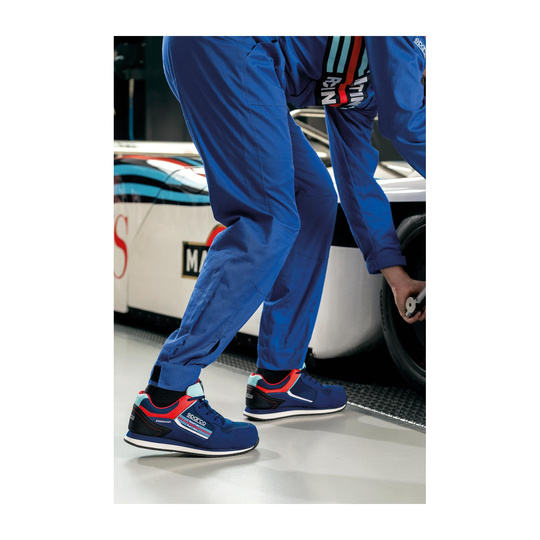Kombinezon dla mechanika Sparco MS-4 MARTINI RACING niebieski