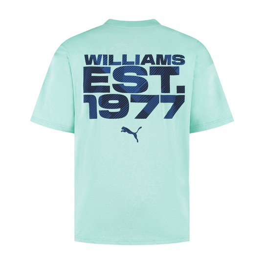 Koszulka t-shirt męska Oversized zielona Williams Racing 2025