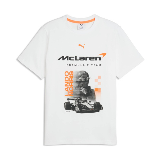 Koszulka t-shirt Lando Norris McLaren F1 2026 biała