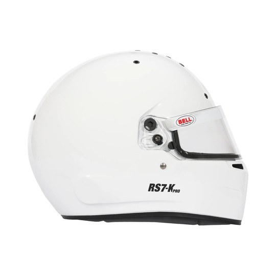 Kask kartingowy Bell RS7-K PRO biały (FIA)