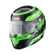 Kask Stilo ST6 CMR Carbon Lite Graphyc zielony (CMR)