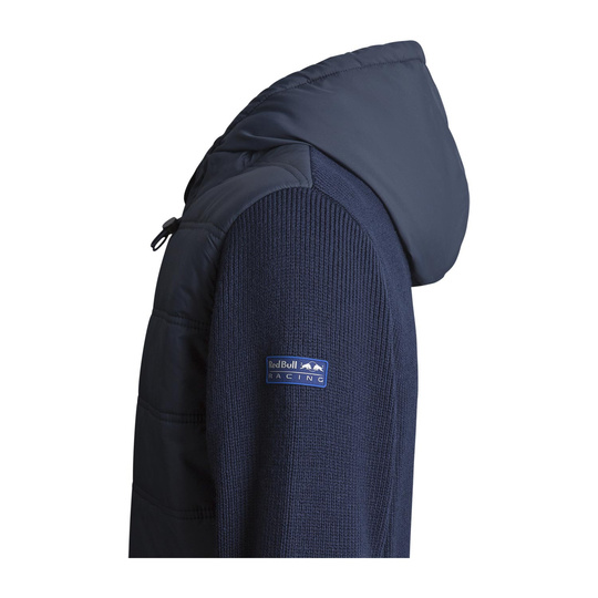 Bluza z kapturem rozpinana Hybrid Knit Red Bull Racing F1