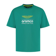 Koszulka t-shirt męska Large Logo Aston Martin F1 2025
