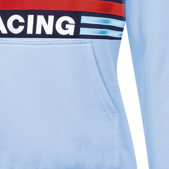 Bluza damska z kapturem Martini Sparco błękitna