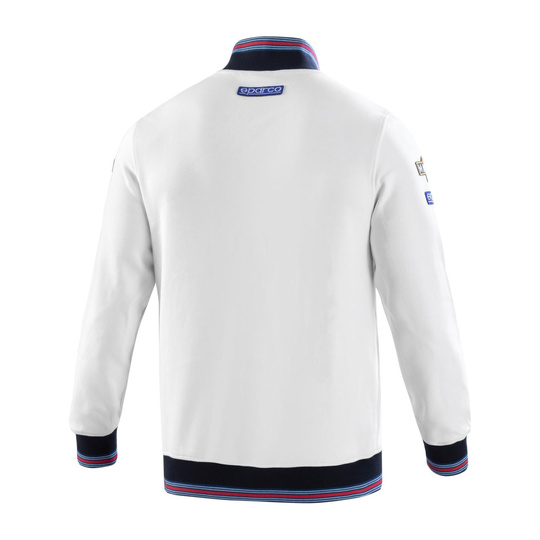 Bluza rozpinana Martini Racing Sparco biała