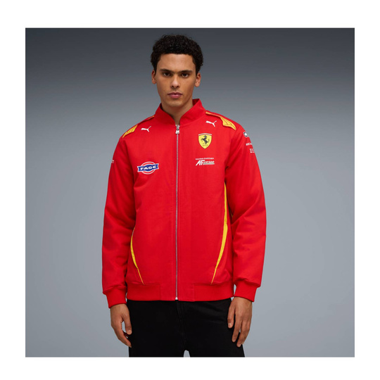 Kurtka męska wiosenna Team AF Corse Ferrari 2026