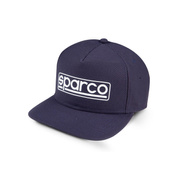 Czapka męska baseballowa Sparco STRETCH granatowa