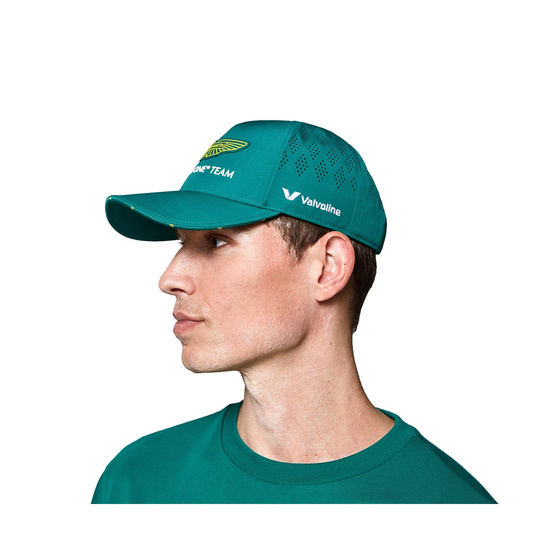 Czapka baseballowa męska zielona Stroll Team Aston Martin F1 2025