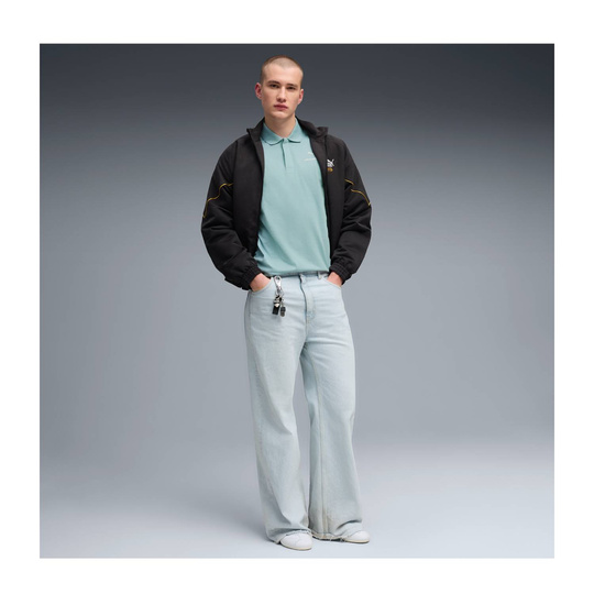 Koszulka polo męska niebieska Essential McLaren F1 2026