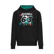 Bluza z kapturem dziecięca George Russell 63 Mercedes AMG F1