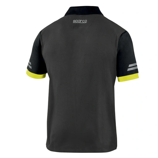 Koszulka polo męska TECH Sparco szara
