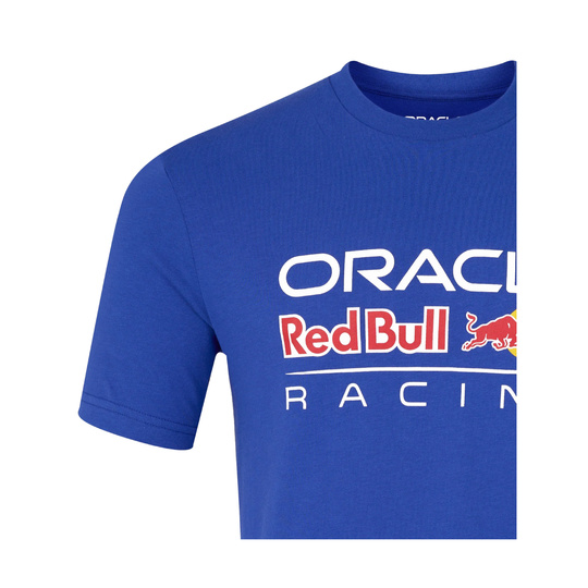 Koszulka t-shirt dziecięca Logo Regular Red Bull Racing F1 2026 niebieska
