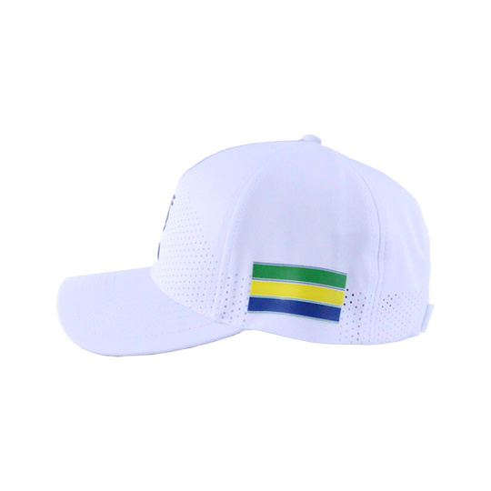 Czapka z daszkiem Ayrton Senna Leisure Ayrton Senna Collection biała