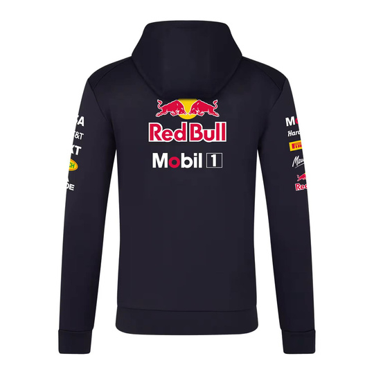 Bluza męska z kapturem Zip Team Red Bull Racing 2026