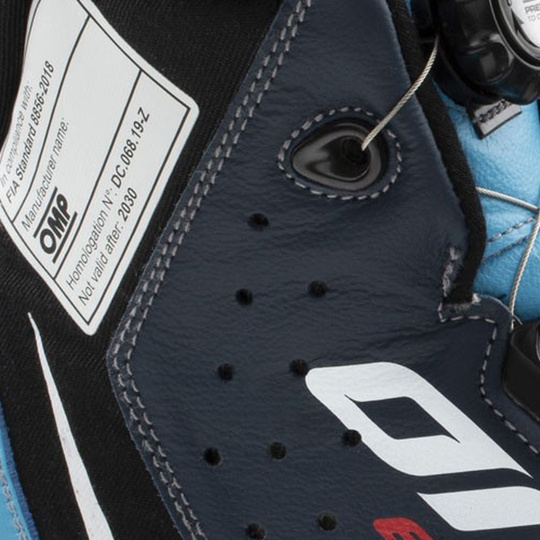 Buty OMP One EVO X R niebieskie (FIA)