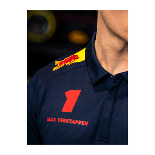 Koszulka polo Max Verstappen Team Red Bull Racing F1