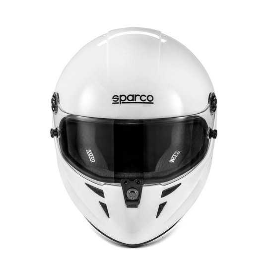 Kask Sparco Stealth KF biały (FIA)