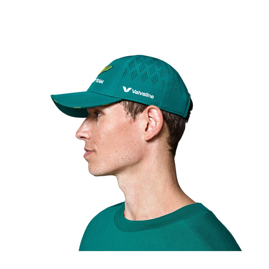 Czapka baseballowa męska zielona Team Aston Martin F1 2025