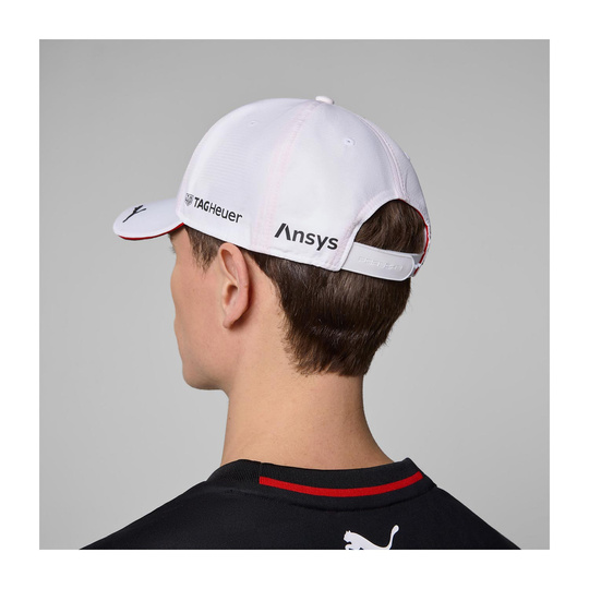 Czapka baseballowa męska Team biała Porsche Motorsport 2025