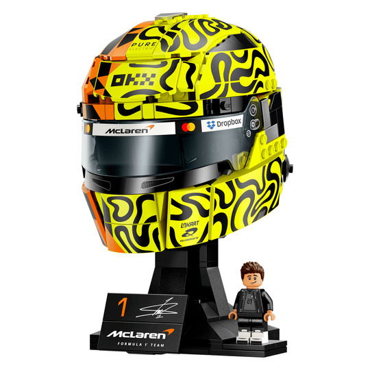 Model kasku Lando Norris McLaren F1 LEGO