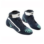 Buty wyścigowe OMP FIRST MY21 granatowo-niebieskie (FIA)