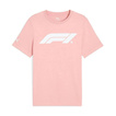 Koszulka t-shirt Logo Formula 1 różowa
