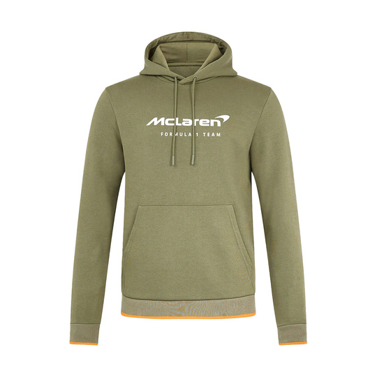 Bluza męska z kapturem Essentials zielona McLaren F1 2025