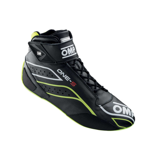Buty OMP One-S MY20 czarno-żółte (FIA)