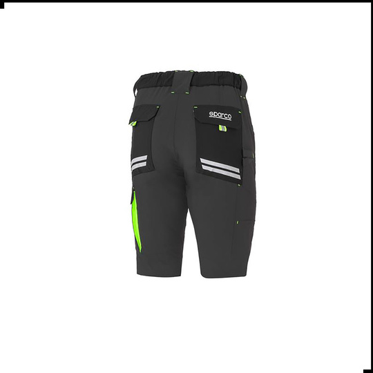 Spodenki Light Tech Sparco szare/zielone