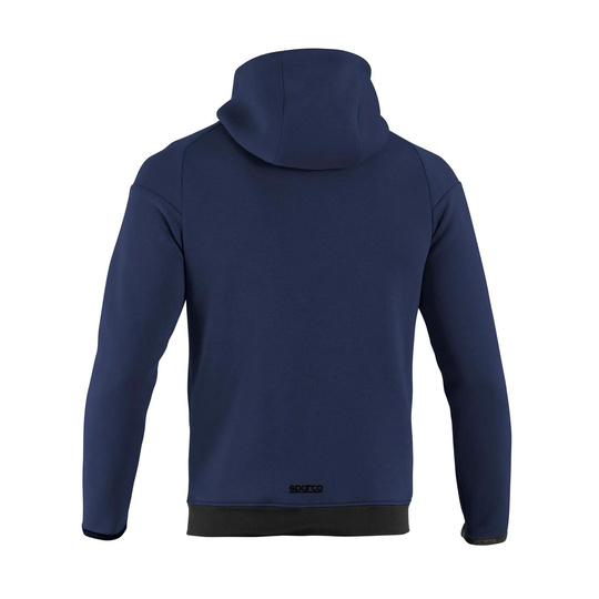Bluza z kapturem rozpinana MY25 Sparco granatowa