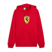 Bluza z kapturem Large Logo Scuderia Ferrari F1 2026 czerwona