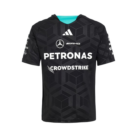Koszulka t-shirt dziecięca Team Mercedes AMG F1 2026 czarna
