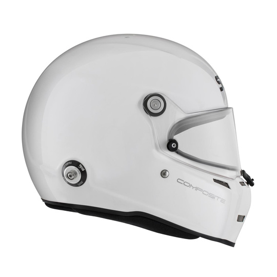 Kask zamknięty Stilo ST5FN Composite MY21 biało-czarny (FIA)