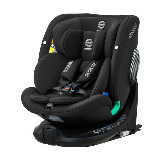 Fotelik dziecięcy samochodowy Sparco SK7000I czarny (0-36 kg)