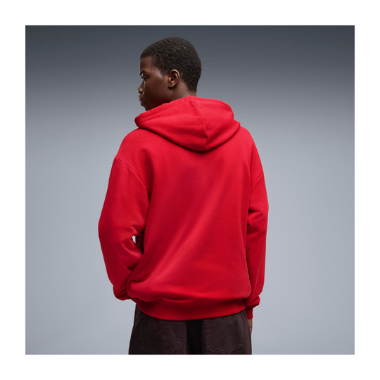 Bluza z kapturem Large Logo Scuderia Ferrari F1 2026 czerwona