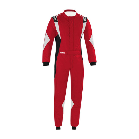 Kombinezon Sparco Superleggera czerwony/czarny (FIA)