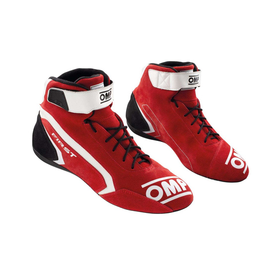 Buty OMP First MY21 czerwone (FIA)