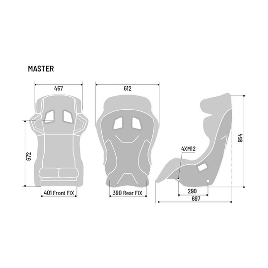 Fotel Sparco Master Advanced (FIA)