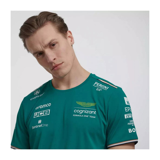 Koszulka t-shirt męska Team Aston Martin F1 