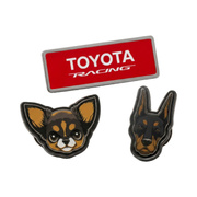 Zestaw przypinek Toyota Racing WEC 2026