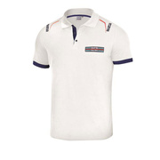 Koszulka polo Martini Logo Sparco biała