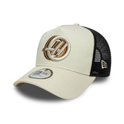 Czapka z daszkiem Seasonal Trucker Haas F1 2026 kremowa