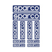 Zestaw naklejek z logo Sparco