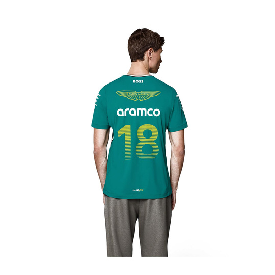 Koszulka t-shirt męska Stroll Team Aston Martin F1 2025