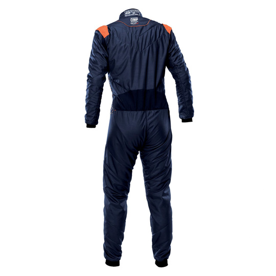 Kombinezon OMP ONE-S AIR granatowy/pomarańczowy (FIA)