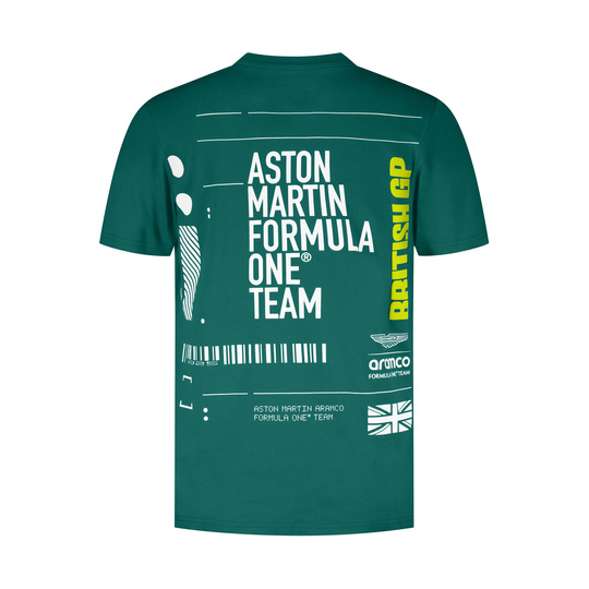 Koszulka t-shirt GP Wielkiej Brytanii Aston Martin F1